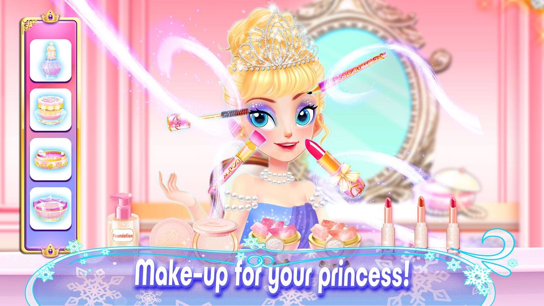 Princess Hair Salon - Girls Games 게임 스크린 샷