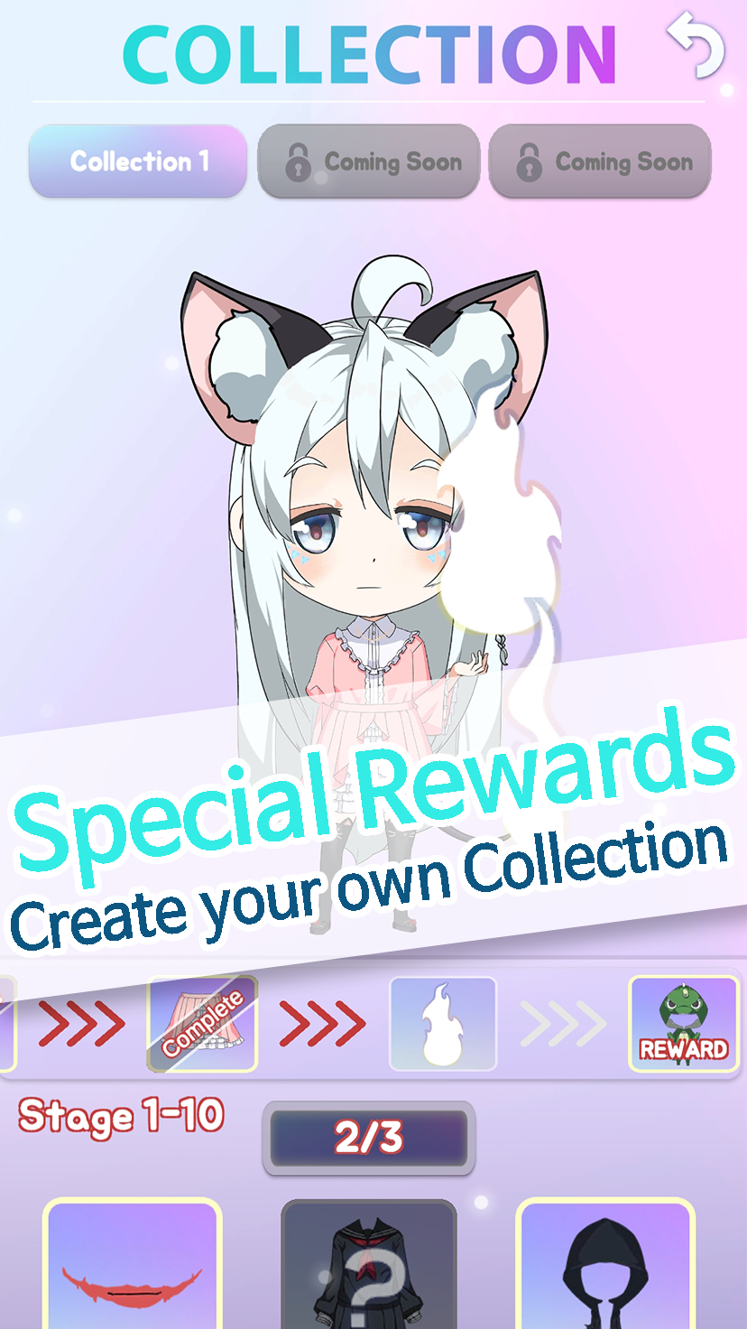 Chibi Friends : Avatar Creator Game Screenshot