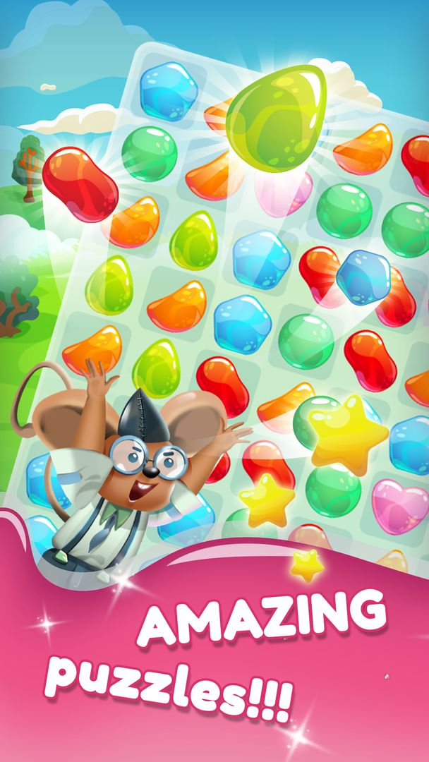 Candy & Jelly Fruit - Fruit Juice Blast ภาพหน้าจอเกม