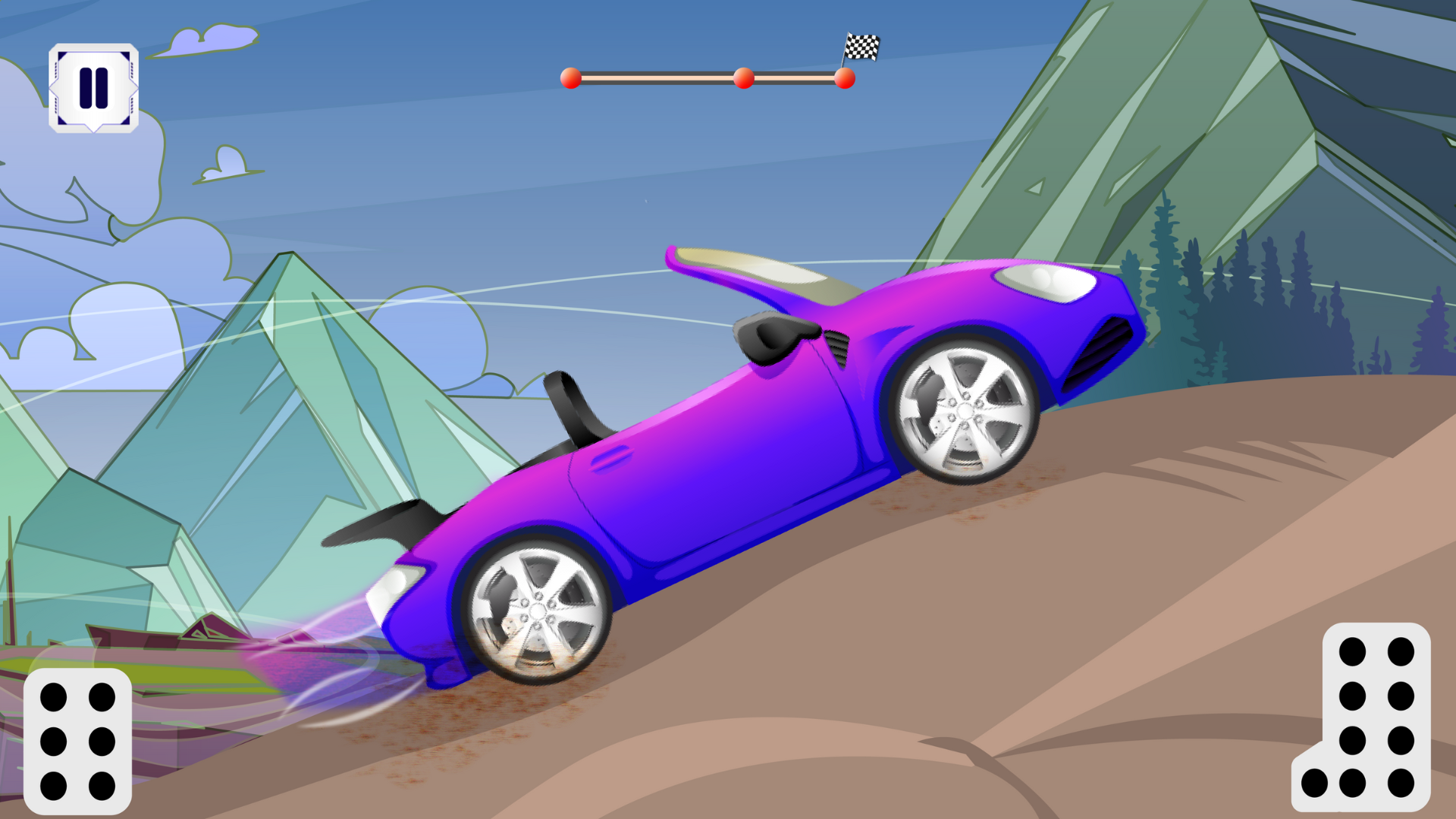 Screenshot of Hill Climb Games Car & Racing