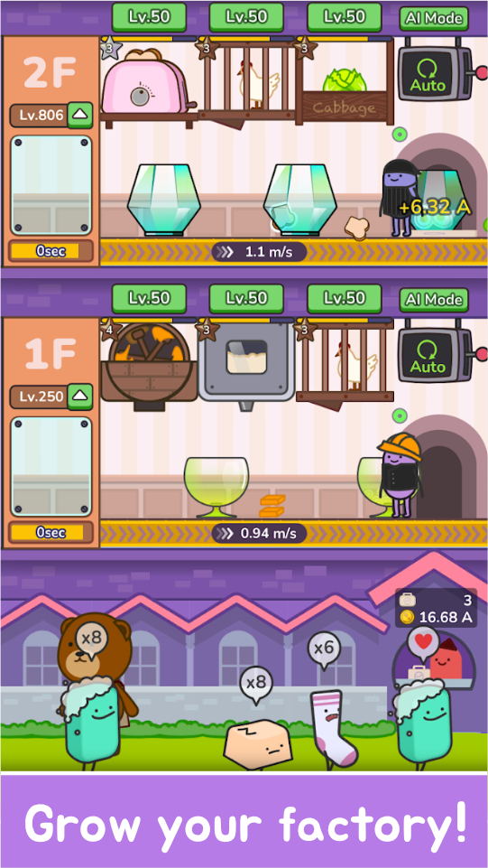 Idle Dessert Tycoon Game Screenshot