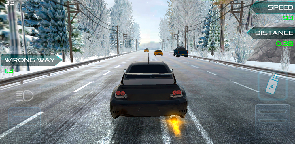 Screenshot of the video of Highway Asphalt Racing