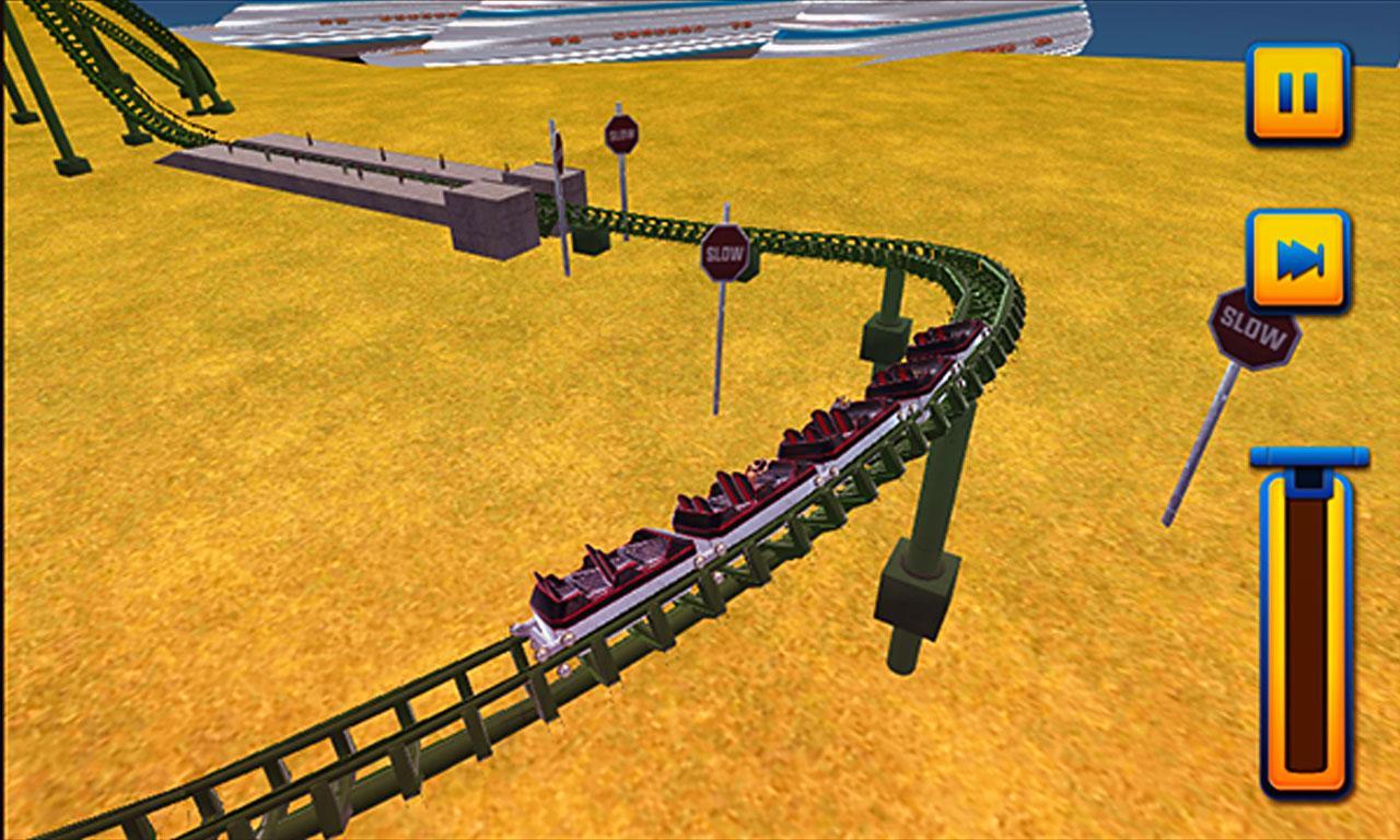 Roller Coaster 3D Simulator Game Screenshot