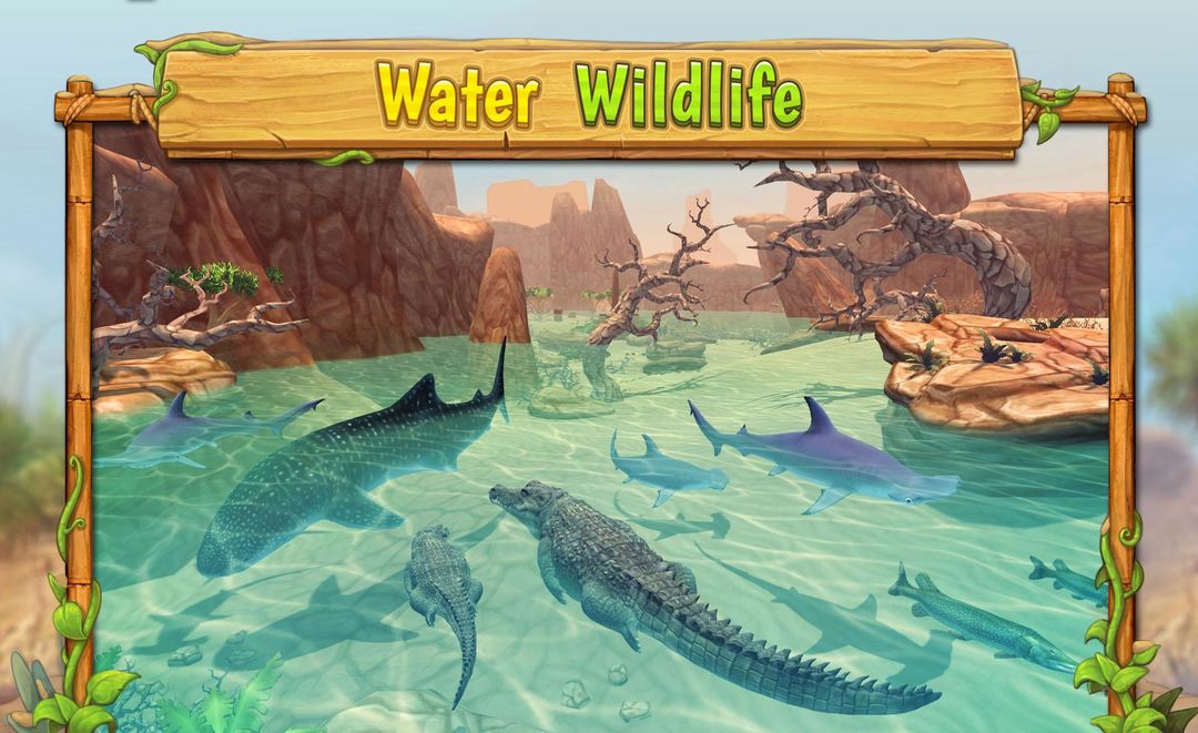 Crocodile Family Sim : Online ภาพหน้าจอเกม