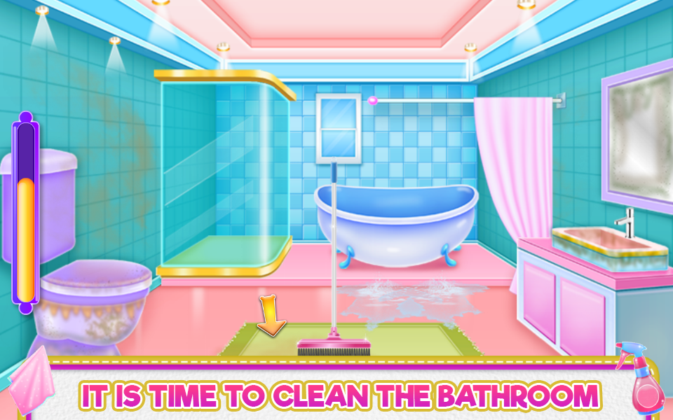 Hotel Room Cleaning Game Screenshot