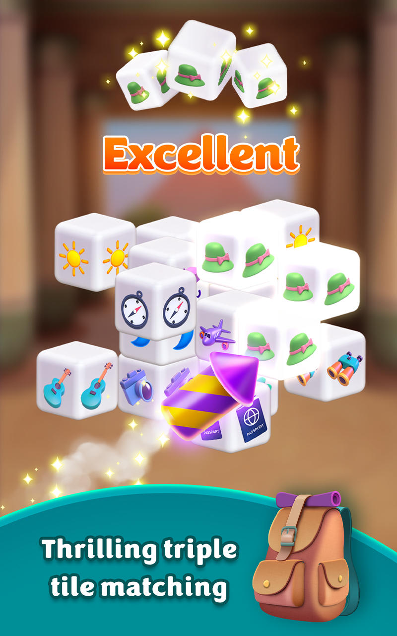 Journey Match - 3D Puzzle Cube ภาพหน้าจอเกม