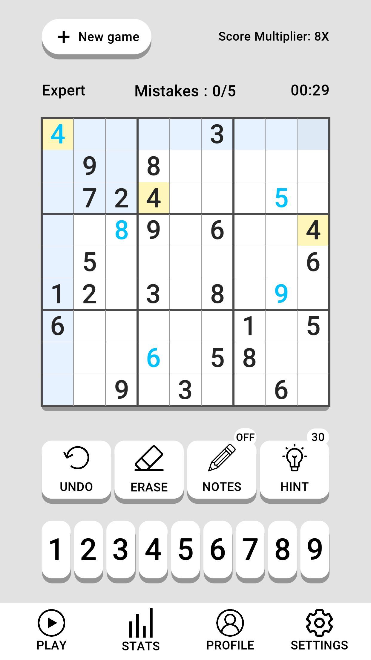 Sudoku Champions - Mind Game Game Screenshot