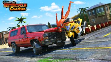 Ultimate Motorcycle Crashes - Extreme Moto Highway Game Screenshot