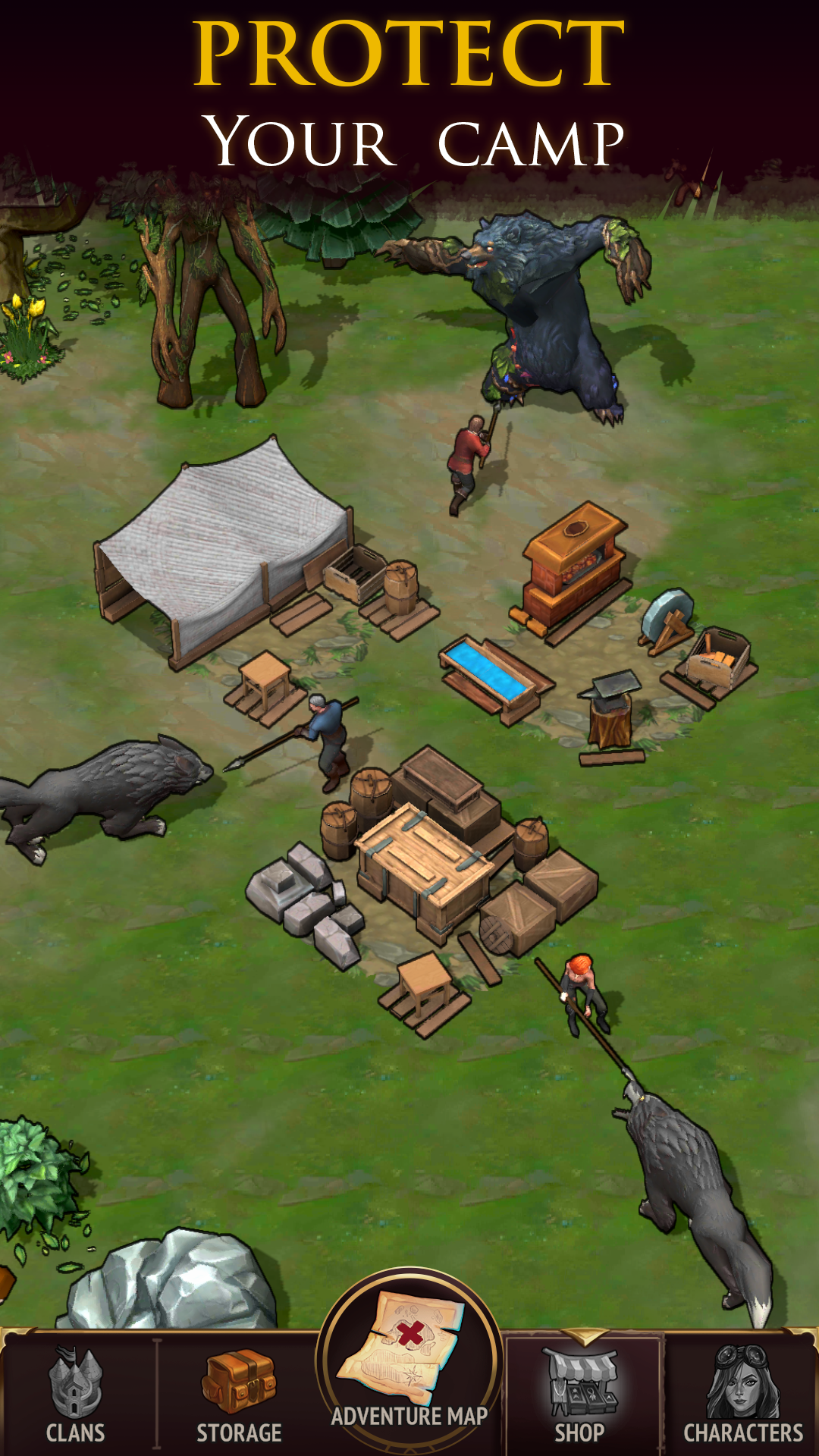 Screenshot 1 of Reino de Sobrevivência: Mundo Aberto 0.8.6.1.x