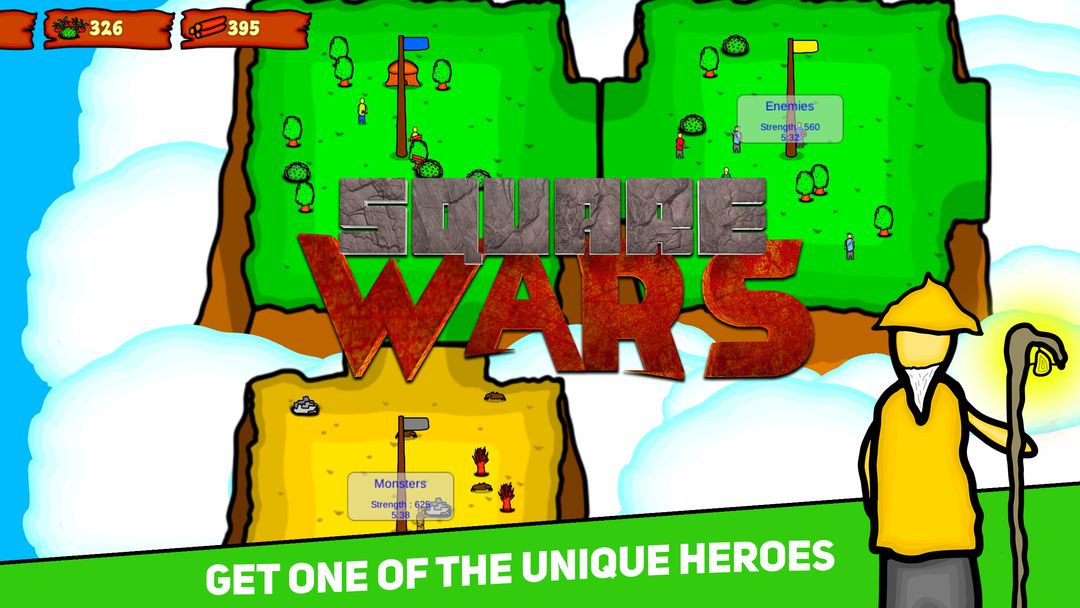 Square Wars 게임 스크린 샷