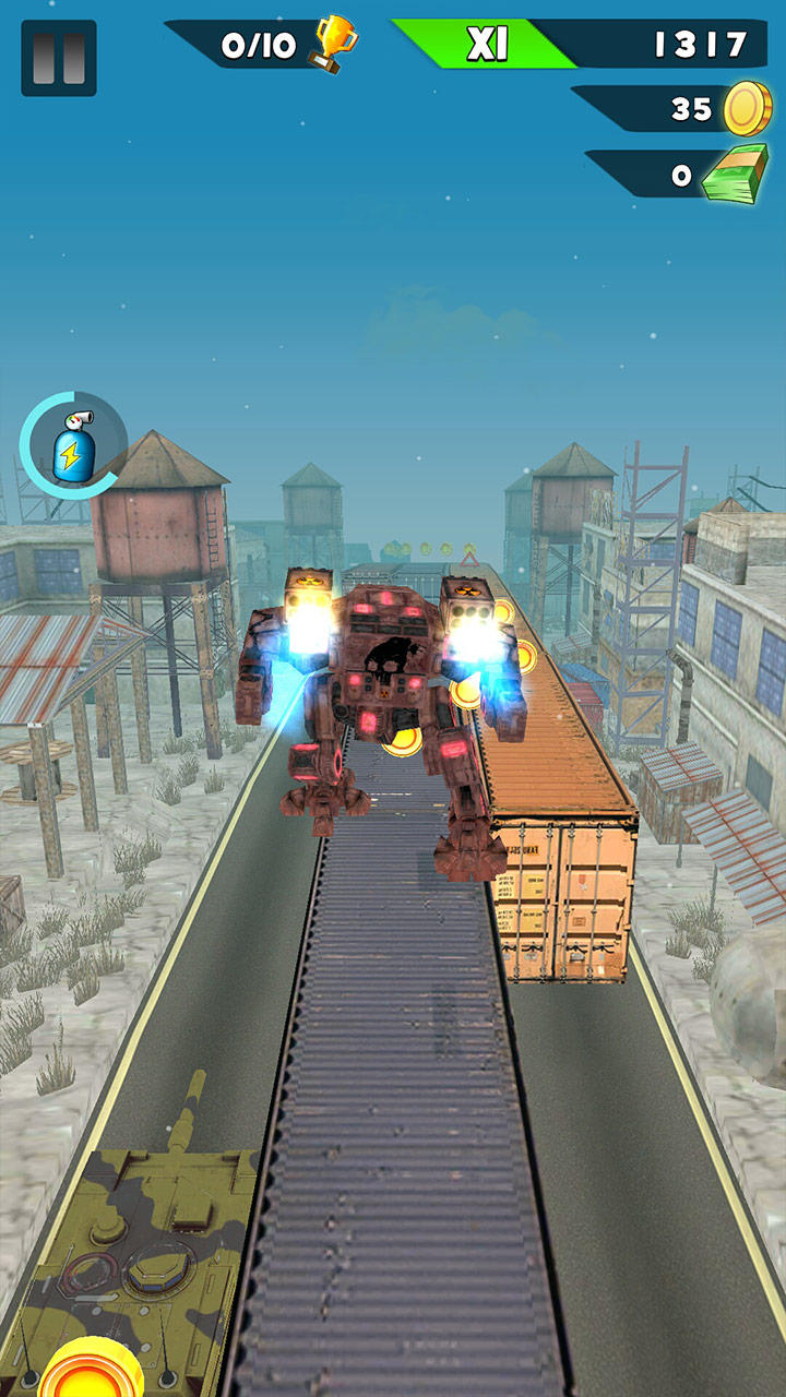 Robots Tanks screenshot game