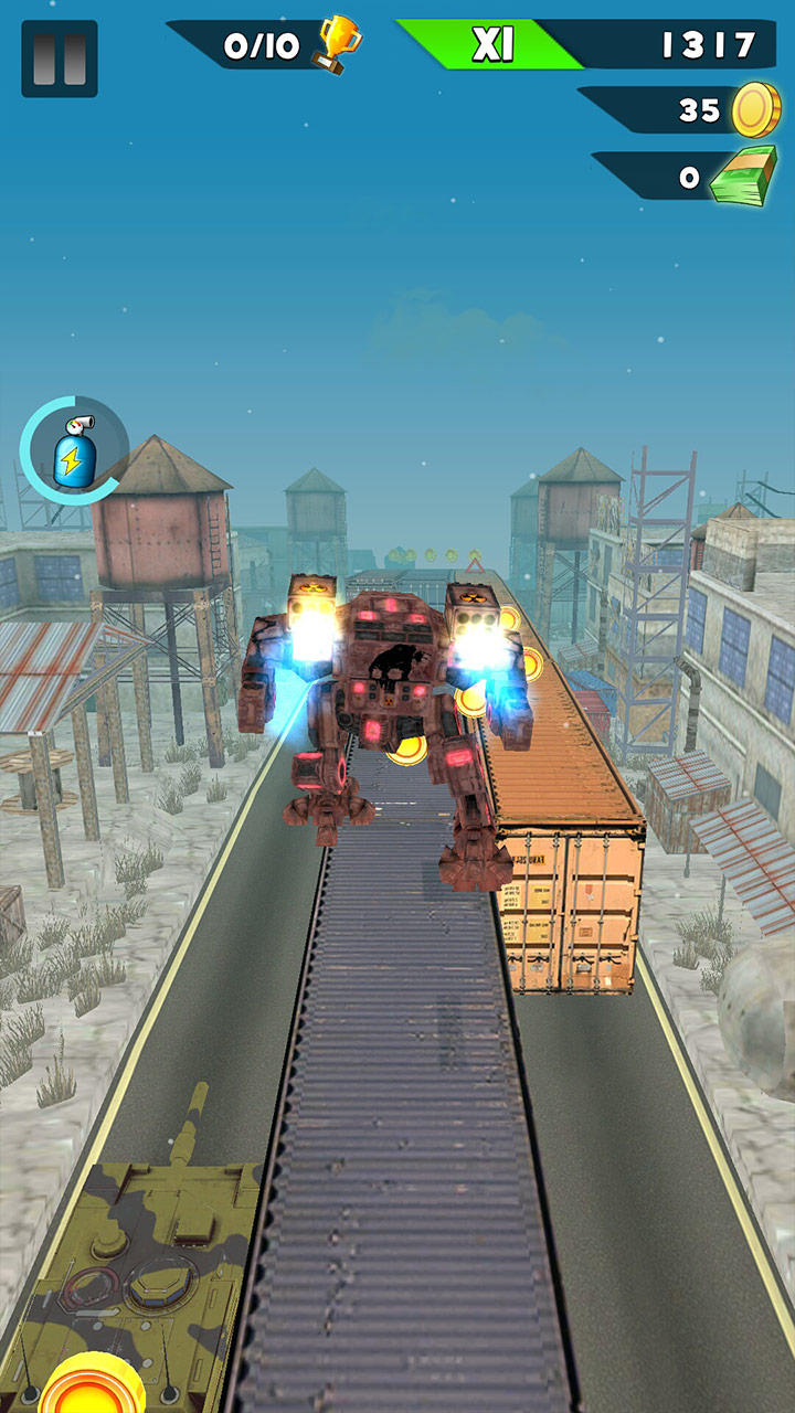 Robots Tanks Game Screenshot