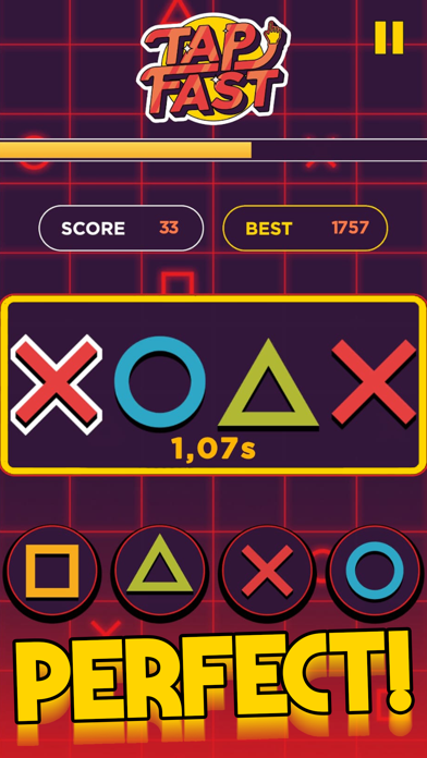 Tap Fast! Game Screenshot