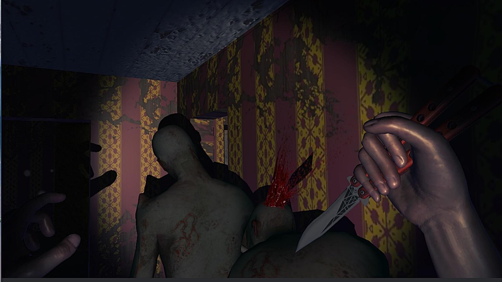 Scary Night - Horror Game Lite Game Screenshot