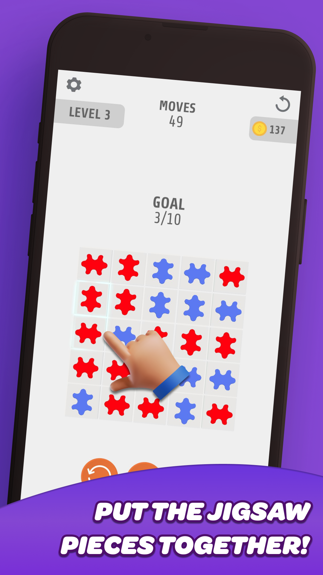 Jigsaw Match Game Screenshot