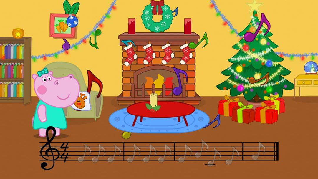 Hippo: Christmas calendar screenshot game