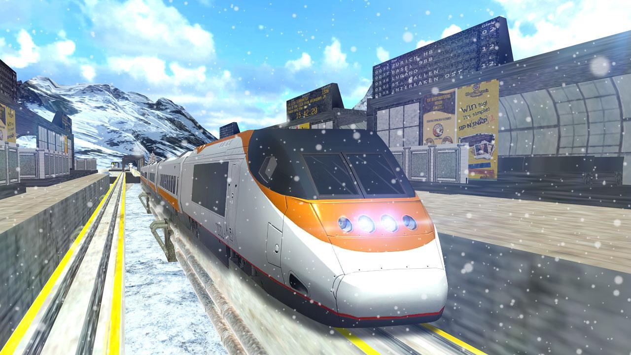 Screenshot 1 of Euro Train Simulator ១៩ 1.5