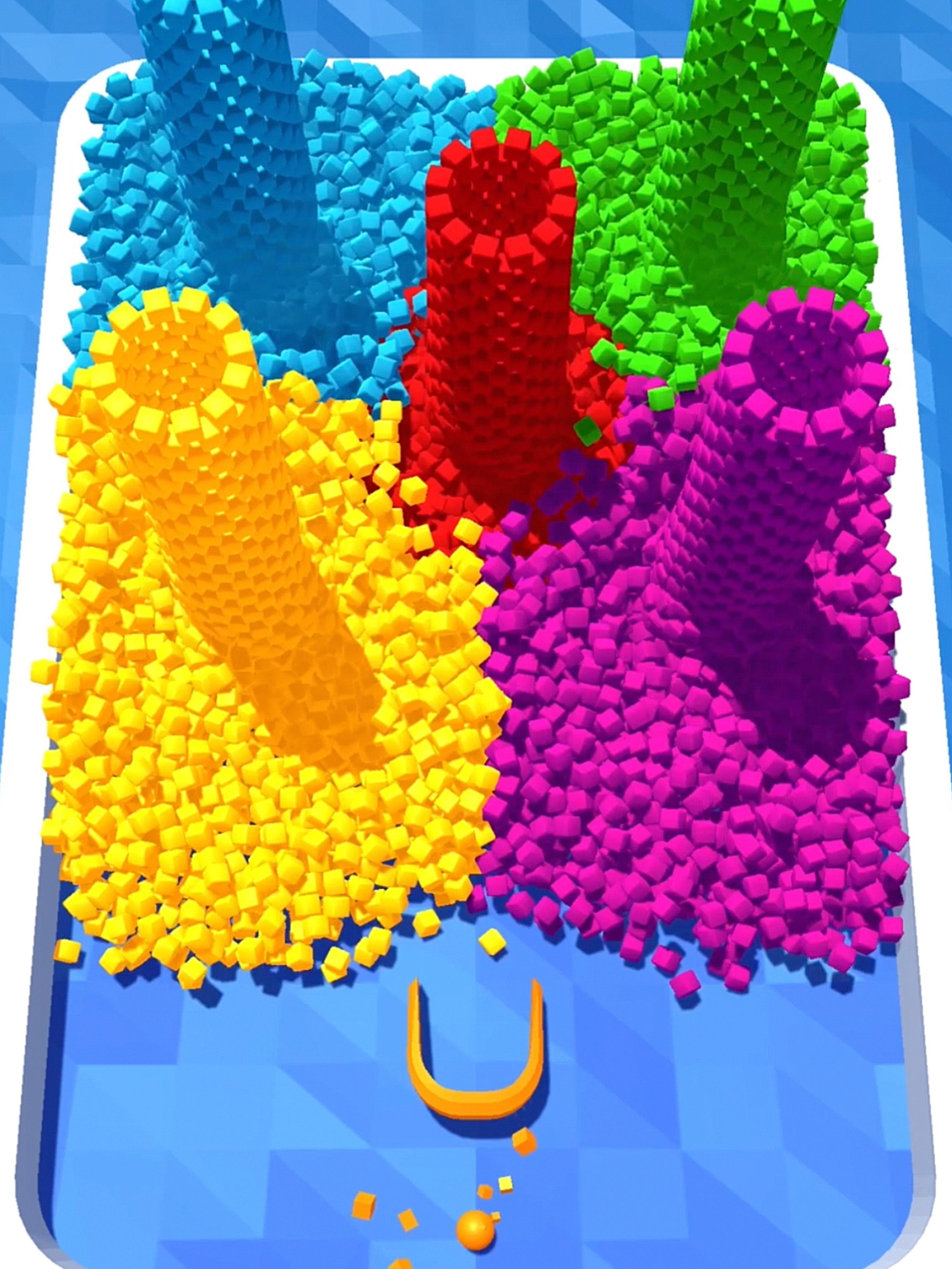 Collect Cubes - ASMR Puzzle Game Screenshot