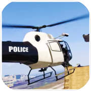 Helikopter Polis : Juruterbang Polis Simulator Terbang 3D