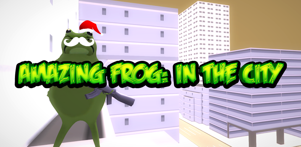 Banner of Amazing Frog Game: IN THE CITY 