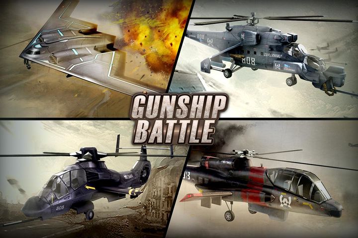 Screenshot 1 of TRẬN CHIẾN GUNSHIP : Máy bay trực thăng 3D 2.8.21