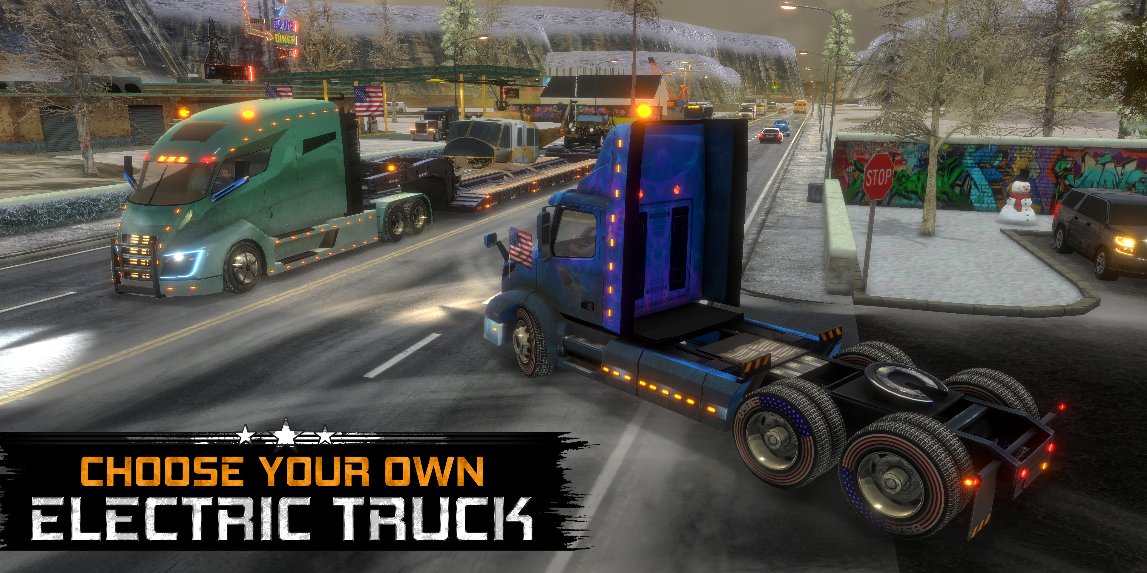 Truck Simulator USA Revolution android iOS apk download for free