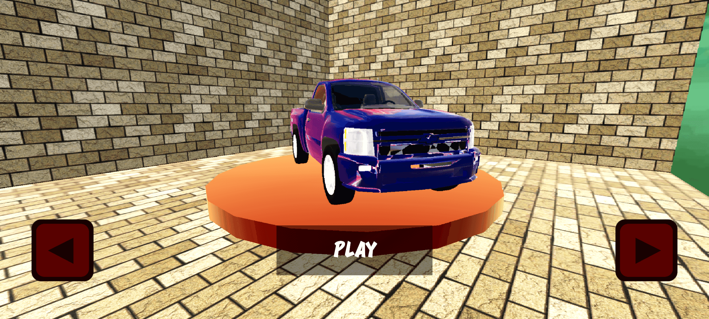 Captura de Tela do Jogo Silverado Car Game Simulator