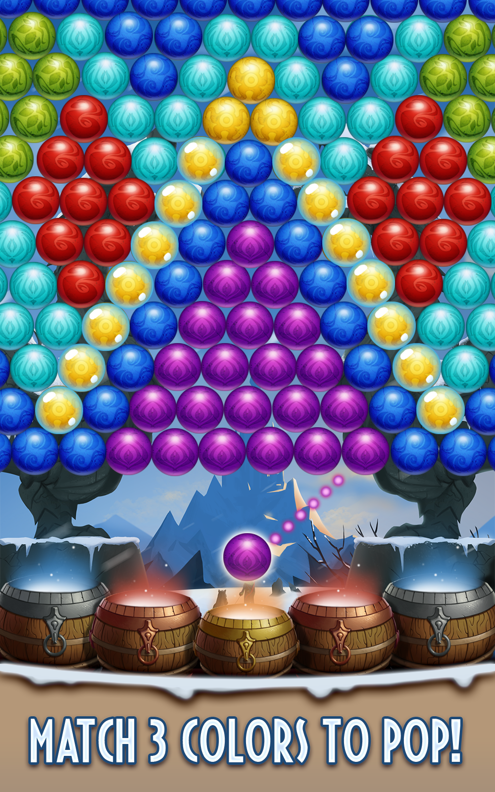 Bubble Journey Game Screenshot