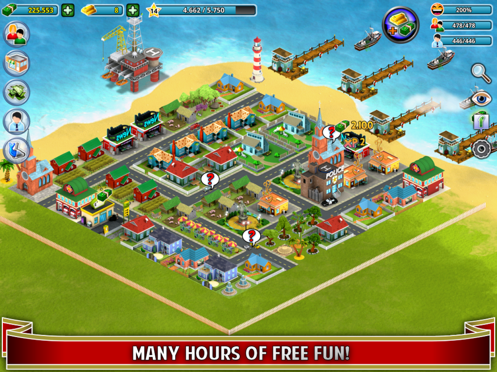 City Island ™: Builder Tycoon Game Screenshot