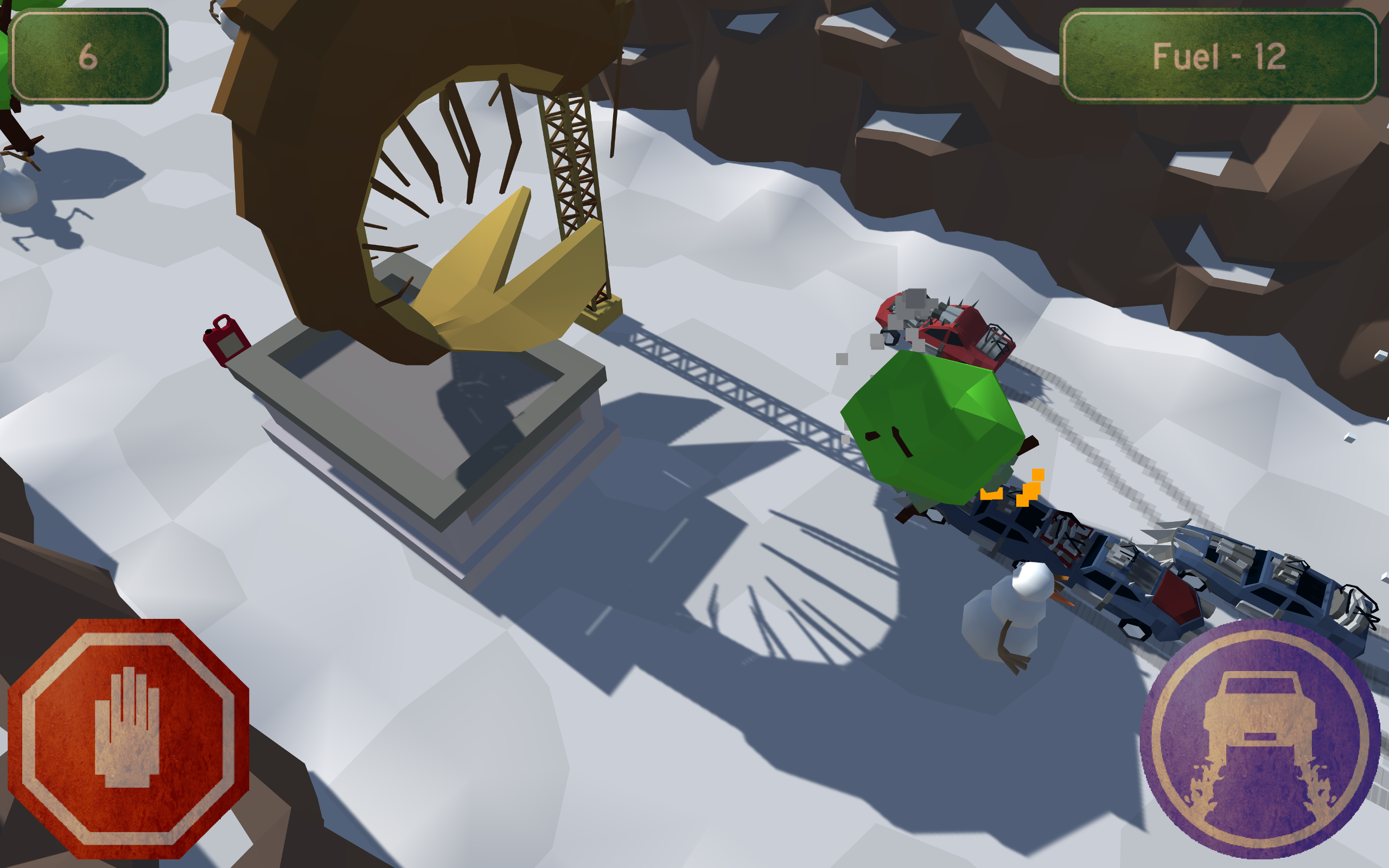 Wrecky Road: Canyon Carnage Game Screenshot