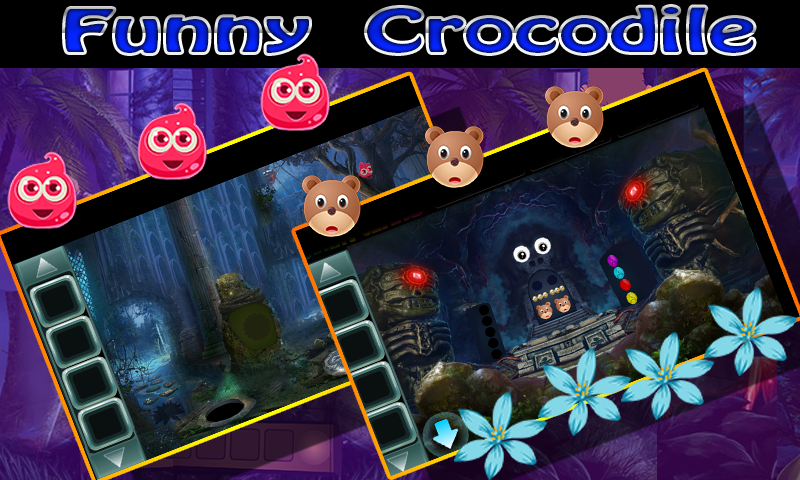 Best Escape Game 440 Funny Crocodile Rescue Game Game Screenshot