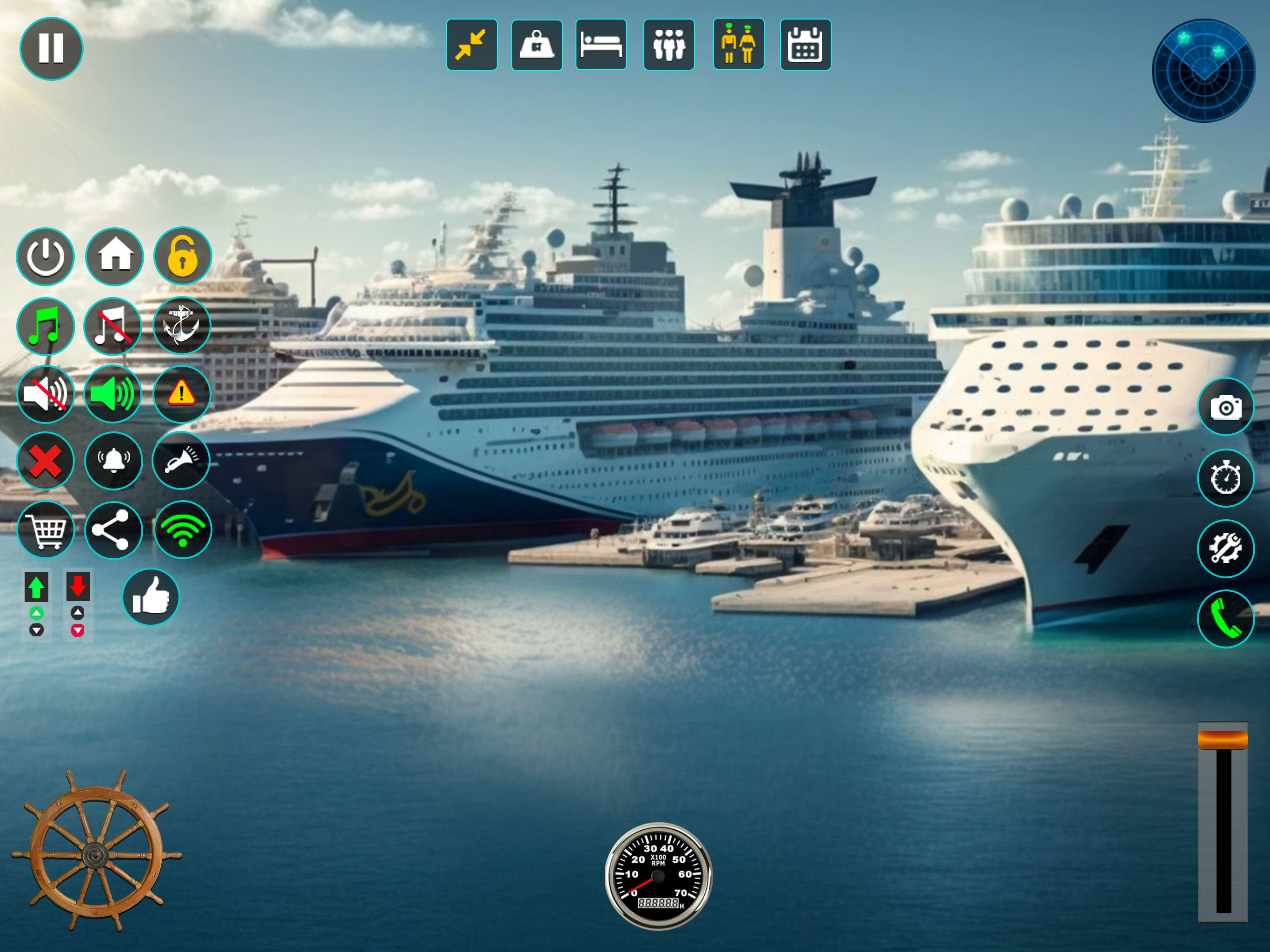 Cruise Ship Simulator Games ภาพหน้าจอเกม