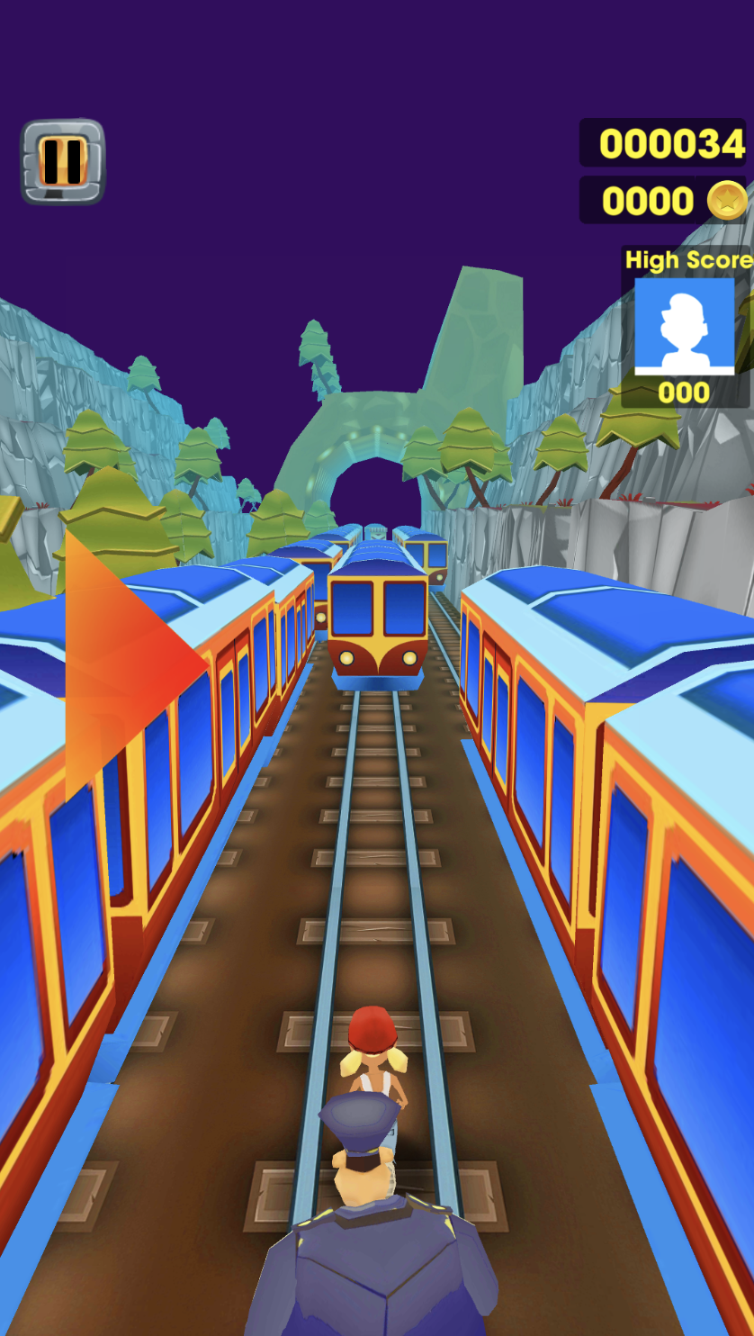 Screenshot of City Train Rush