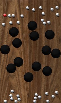 Cuplikan Layar Game Roll Balls into a hole