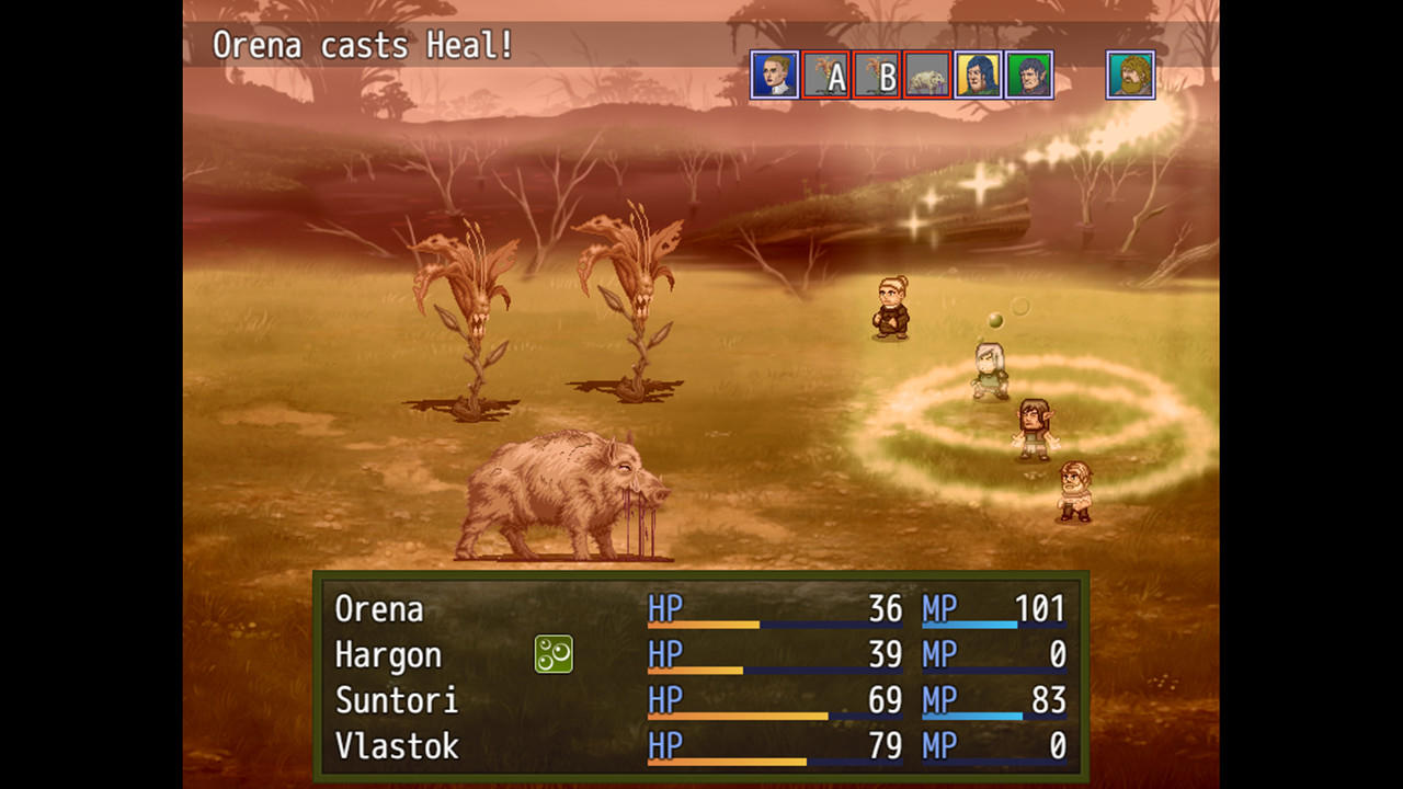 Screenshot of The Harrowed