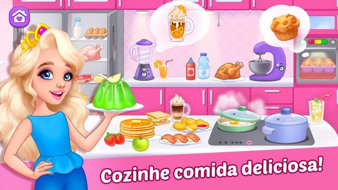 Jogos Casa de Boneca Princesa versão móvel andróide iOS apk baixar