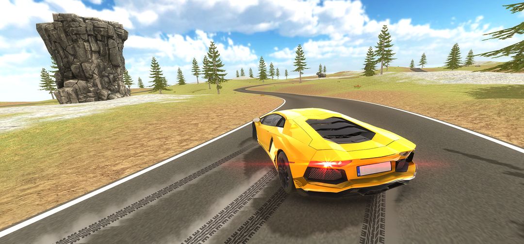 Aventador Drift Simulator screenshot game
