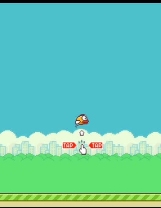 Flappy Bird 게임 스크린 샷