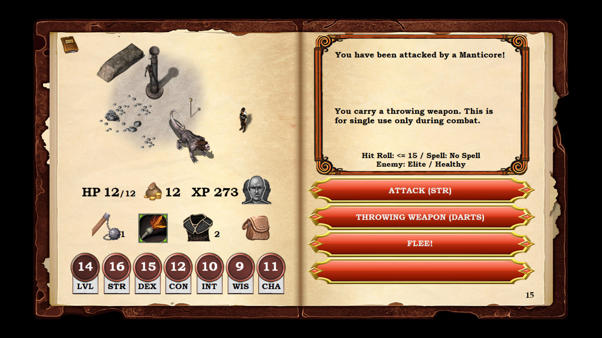 Heroes of Book & Paper Game Screenshot