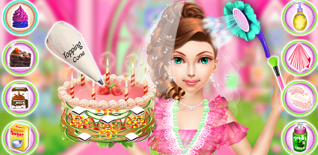 Banner of Wedding Princess Birthday Fun 