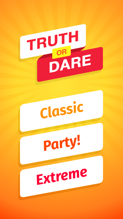 Truth or Dare Party Game Screenshot