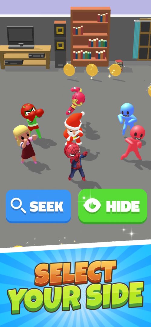 Screenshot of Found you - hide and seek