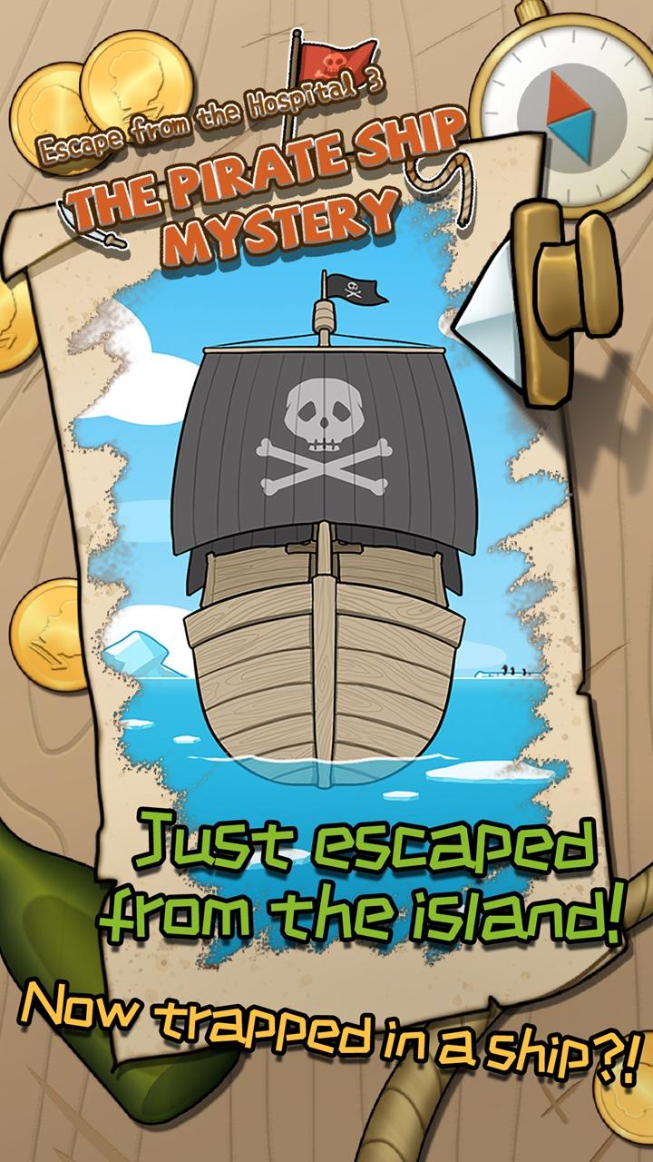 Screenshot 1 of Escape from the Hospital 3 - El misterio del barco pirata 