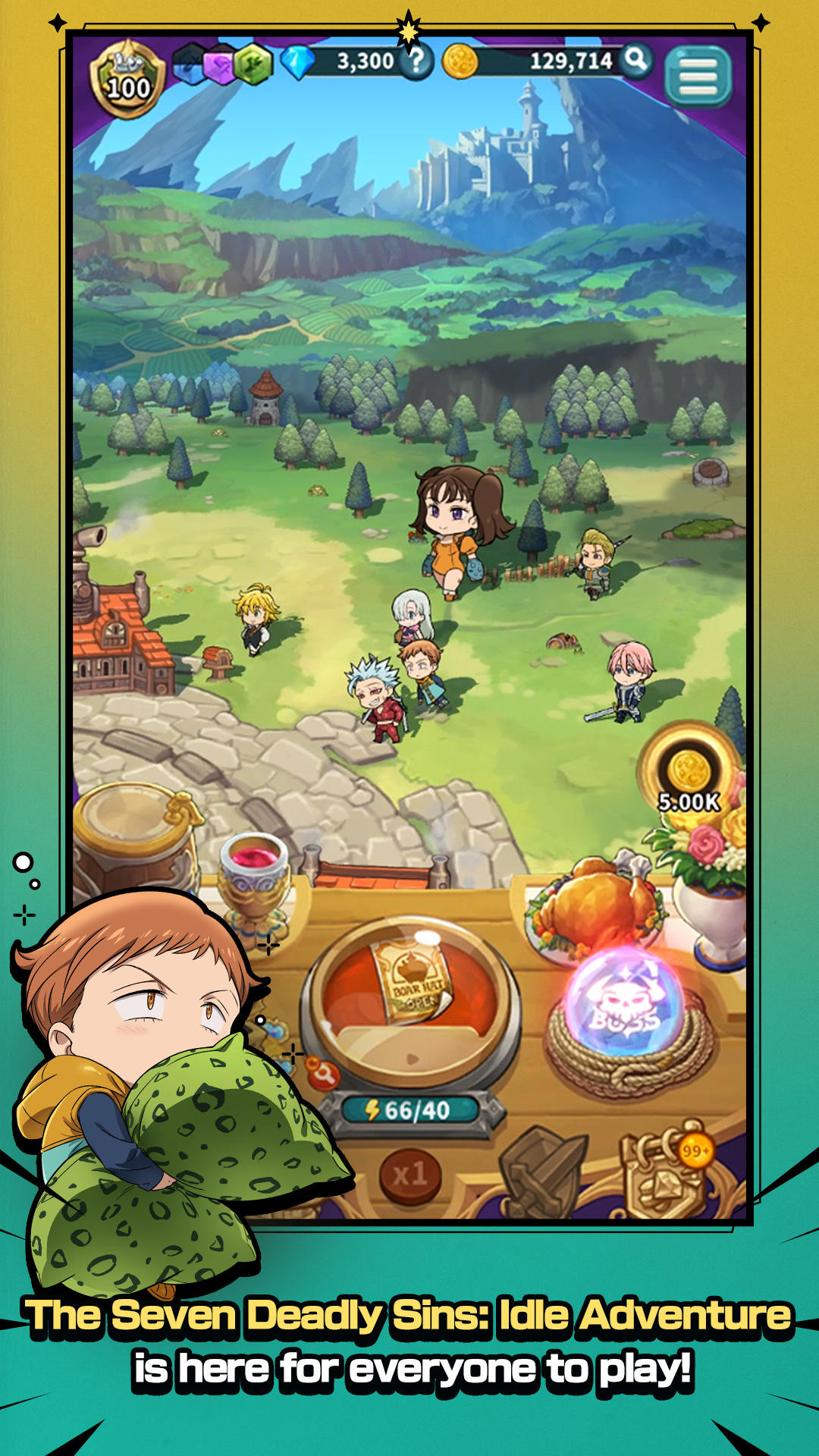 The Seven Deadly Sins: Idle screenshot game
