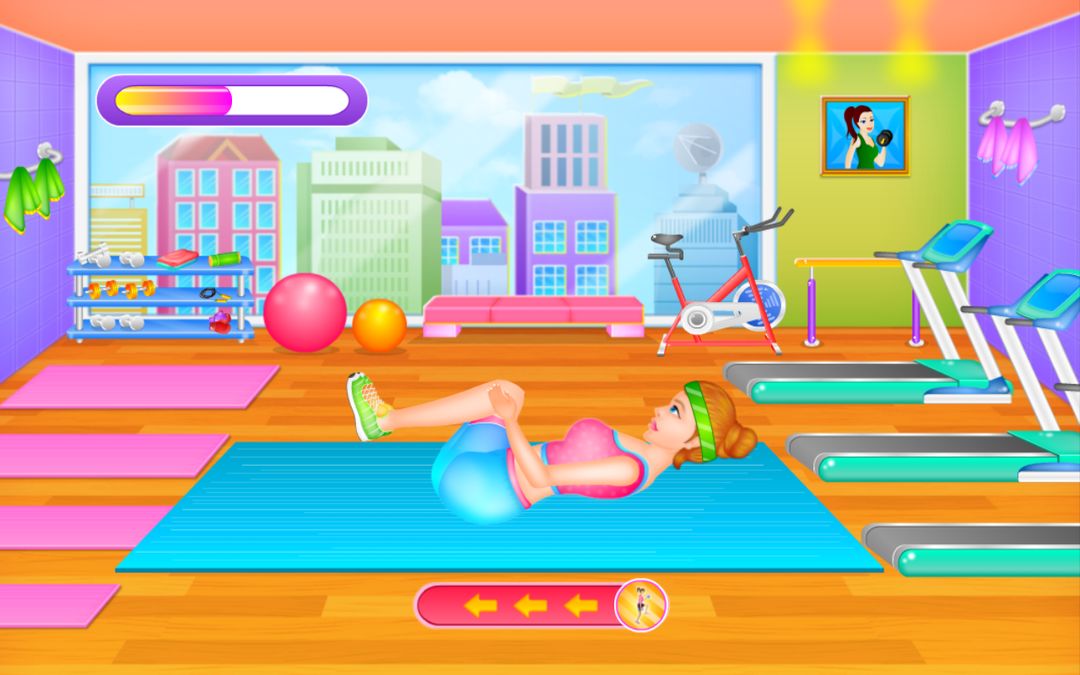 Fit Girl - Workout & Dress Up screenshot game