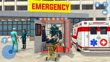 救急車レスキュードクター3D ゲームのスクリーンショット