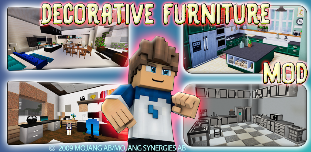 Banner of Furniture Mod: House Minecraft 4.0