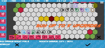 Shapes TD Game Screenshot