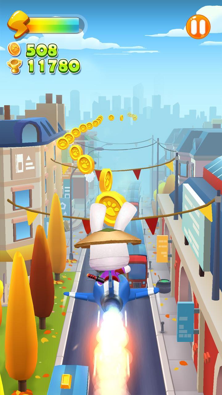 Cuplikan Layar Game Run Talking Ninja Run!