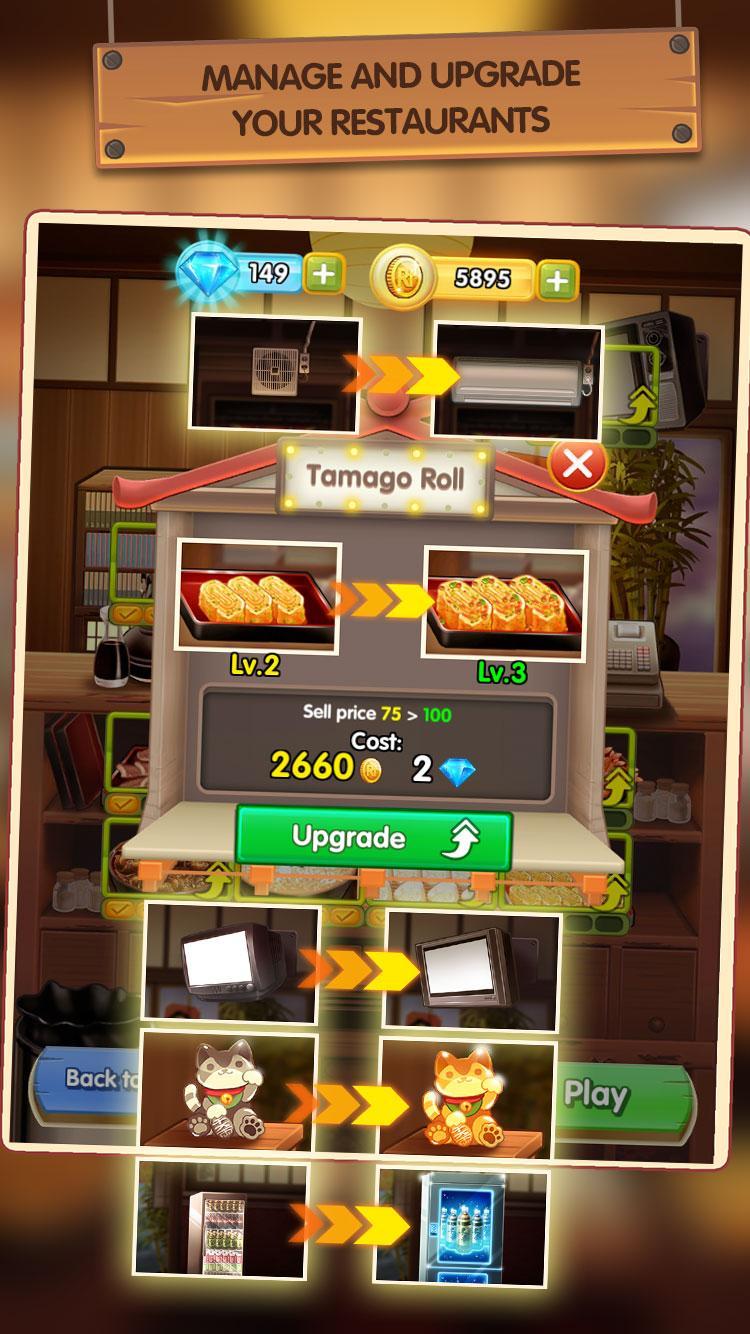 Japan Food Chain Game Screenshot